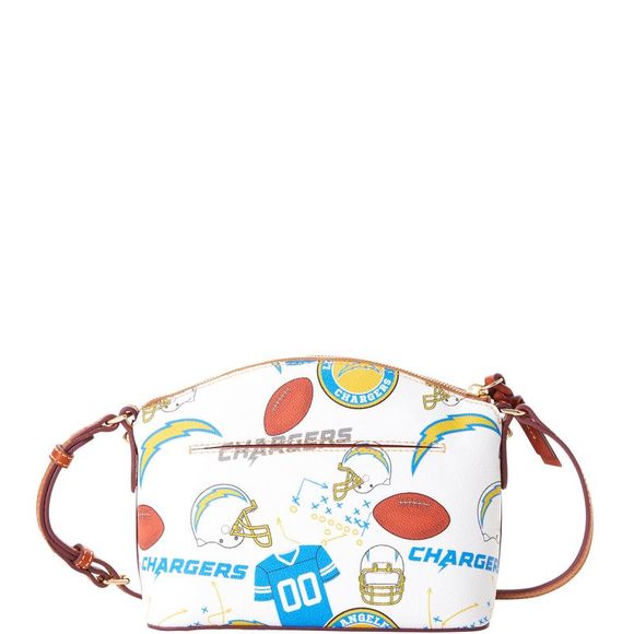 Dooney & Bourke NFL Los Angeles Chargers Suki Crossbody Shoulder Bag - CHARGERS - Picture 4 of 4